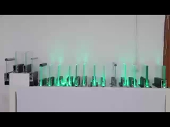 स्पष्ट और सुरक्षित दृश्य के लिए 12MM 6+6MM टेम्पर्ड/लेमिनेटेड आधुनिक ग्लास रेलिंग